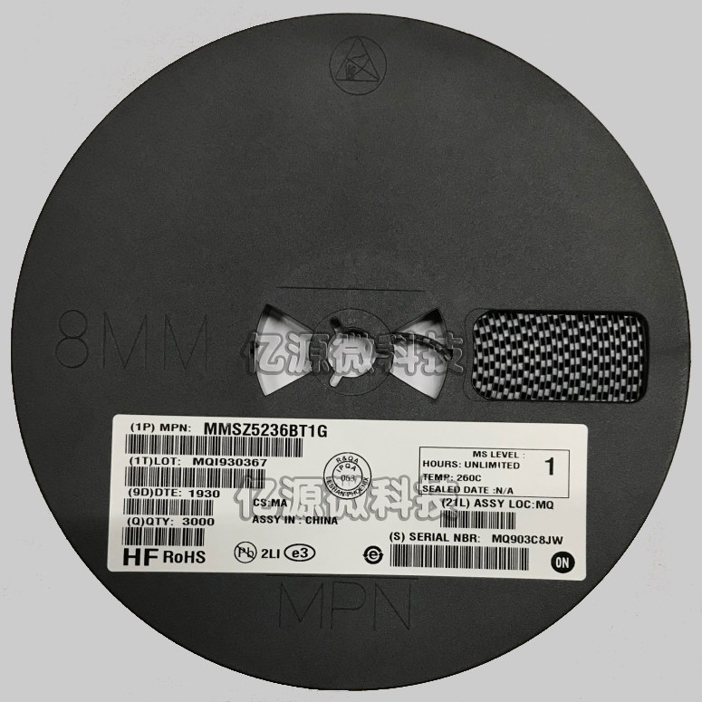 MMSZ5227BT1G online version printed D2 SOD-123 voltage stabilized diode 1206 original dress