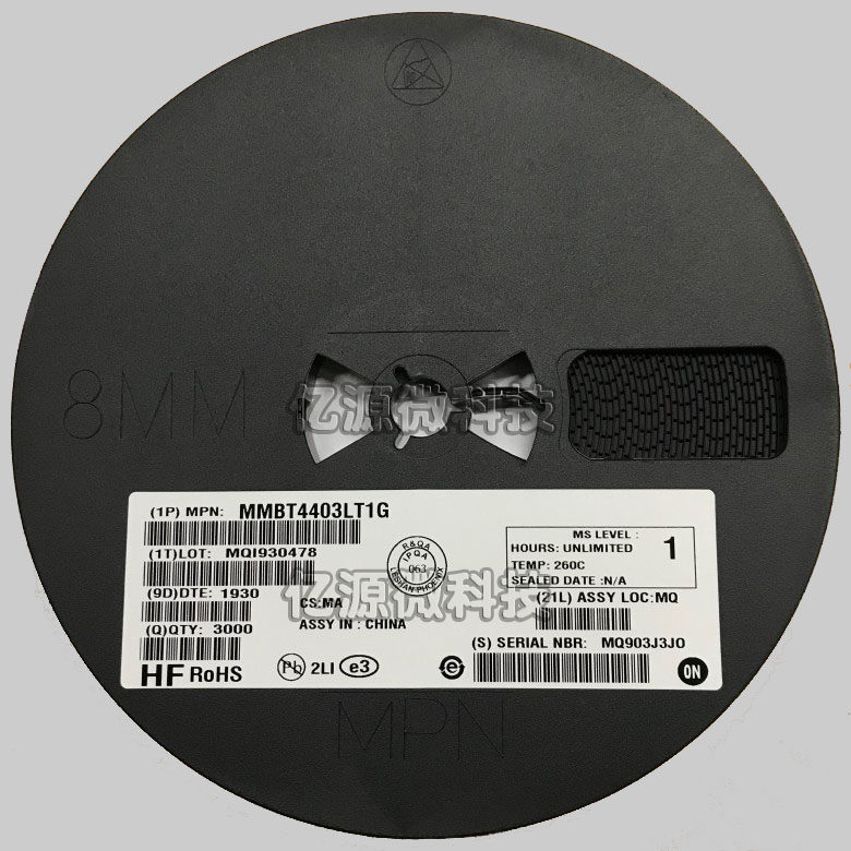 MMBT4401LT1G silk screen 2X SOT-23 patch triode NPN transistor original