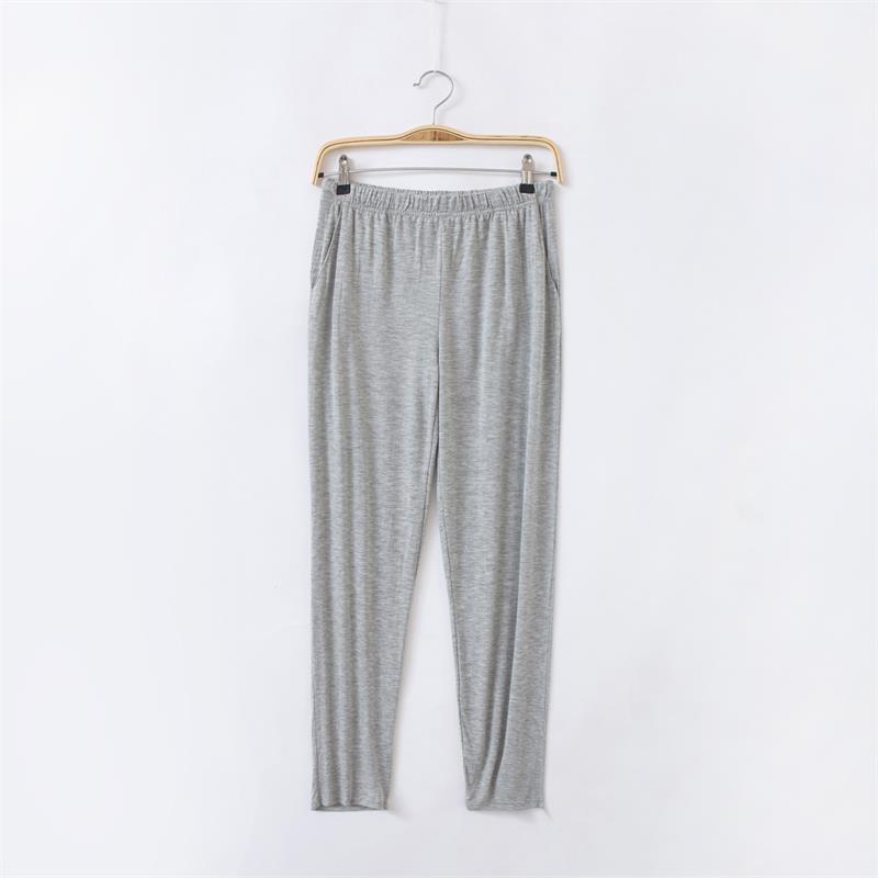 Quần legging nữ dài quần dài modal rộng kích thước mỏng phần mặc giản dị thể thao mẹ trung niên béo mập quần tây nữ lưng cao