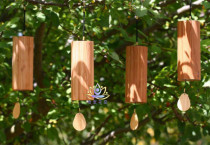  French koshi wind chimes Hand rattles Song Shiao Han Lolo Meow teacher ASMR meditation healing musical instrument