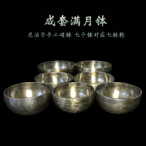 Nepal seven chakras bowl Full moon bowl Complete set of handmade singing bowl sound healing handmade copper bowl Buddha sound bowl