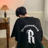 Tide, тонкая ретро футболка с коротким рукавом, парная одежда для влюбленных, в американском стиле