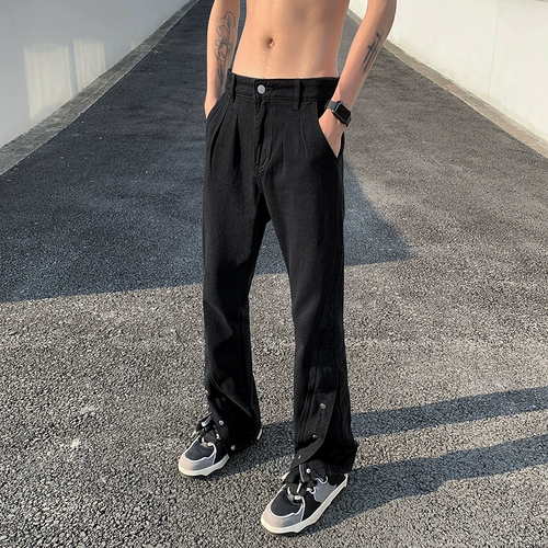 Сексуальные джинсы, штаны, в американском стиле, облегающий крой