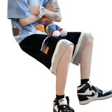 Летние трендовые шорты, брендовые пляжные штаны для отдыха, большой размер