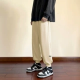 Летние штаны для отдыха, в американском стиле, оверсайз, размер, на шнурках