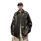 Мужская демисезонная куртка для отдыха для работы, оверсайз, в американском стиле, изысканный стиль