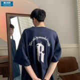 Tide, тонкая ретро футболка с коротким рукавом, парная одежда для влюбленных, в американском стиле