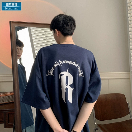 Tide, тонкая ретро футболка с коротким рукавом, парная одежда для влюбленных, в американском стиле