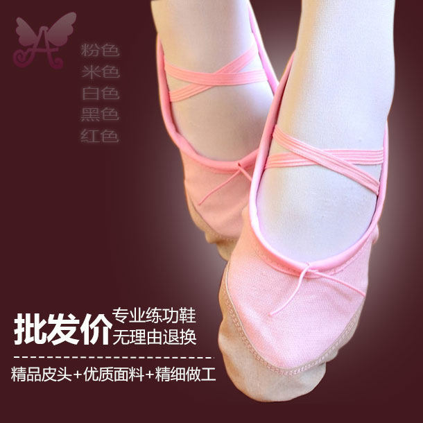 Children's Dance Shoes Soft Soft Soft Autumn Ballet Shoes Adult Practice Shoes Dance Shoes Yoga Shoes Cat Claws Shoes