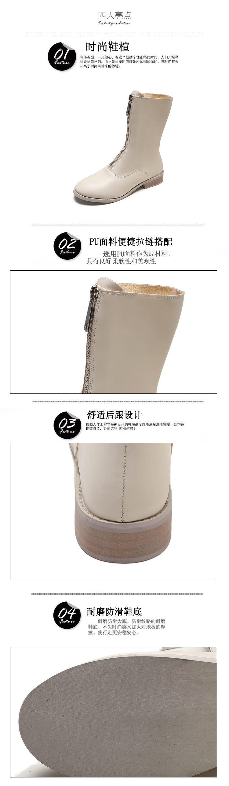 Bottes mi-saison femme OTHER en Caoutchouc - Ref 3250479 Image 7