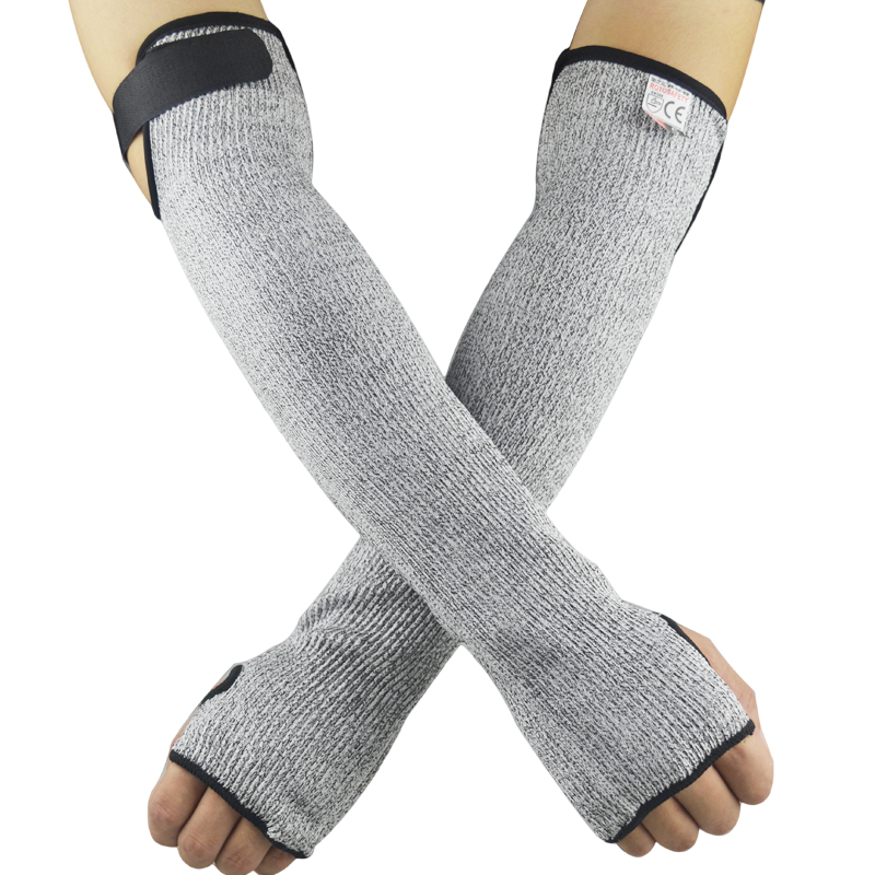 Industrial 5-level anti-cut anti-scraping arm sleeve protection wrist anti-tear anti-tear glass metal steel plate machined