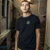 AK Men 2019 Thời trang Vòng Cổ áo Thủy quân lục chiến Pocket In Áo thun ngắn tay Áo sơ mi nam Từ bi Mới - Áo phông ngắn áo thun pierre cardin Áo phông ngắn