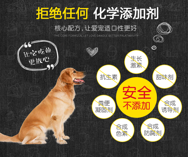 Chó và chó cho chó con trong 3-6 tháng Wangyuan chào đón 11.11 Mua một tặng một thịt miễn phí và hai cặp thức ăn cho chó - Gói Singular hạt zenith