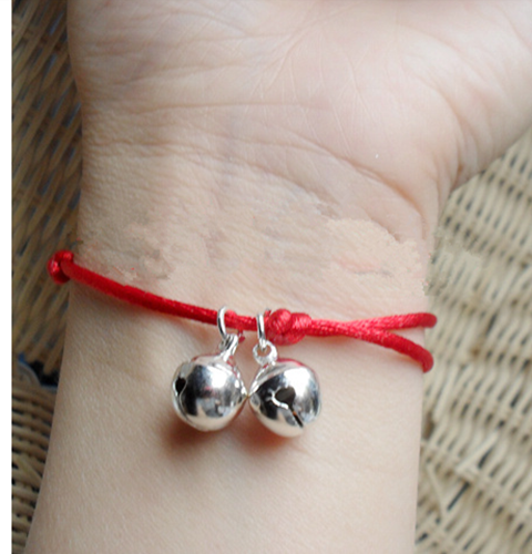 Vòng chân gió quốc gia trang sức dây đỏ chuông vòng chân nữ ác linh chuyển đôi vòng chân lắc chân nữ vàng đẹp