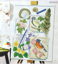 Cross Stitch Electronic Drawing Redrawing File Cross Stitch Gold 99 Magazine-Spring Essay