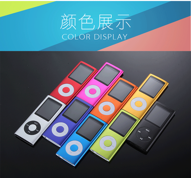 máy nghe nhạc bluetooth giá rẻ Máy nghe nhạc mp3 nhỏ dễ thương với màn hình Walkman MP4 thể thao chạy máy ghi P3 máy phát nhạc mini