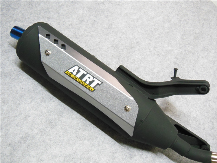 ATRT giả WISP Fuxi nhanh Eagle 125 Qiao lưới 100 ống xả được sửa đổi 30 cỡ nòng thẳng hàng chiên đường ống xả lớn - Ống xả xe máy pô xe máy honda