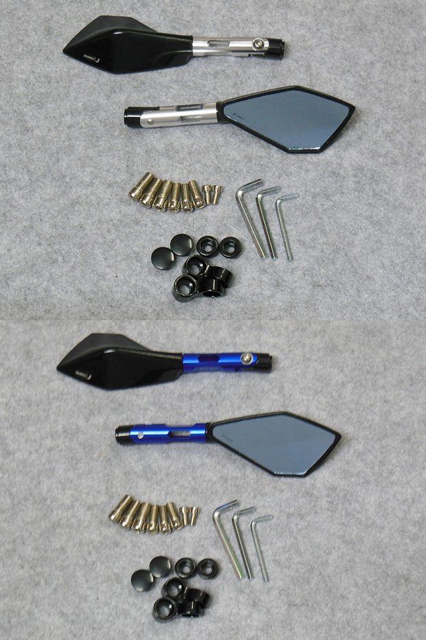 Gương xe máy Gương chiếu hậu Xe điện Gương chiếu hậu Yamaha Fuxi WISP Xe tay ga Gương chiếu hậu Hợp kim nhôm - Xe máy lại gương mua gương xe máy đẹp