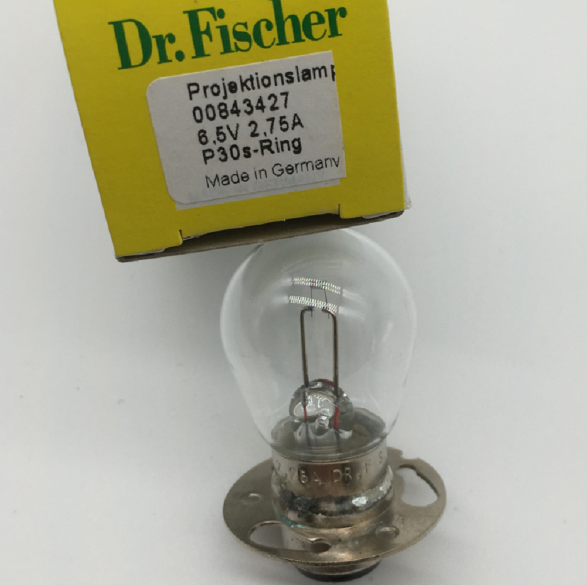 Dr Fischer P30s 6 5V2 75A PhD Microscope Light Bubble 00843427
