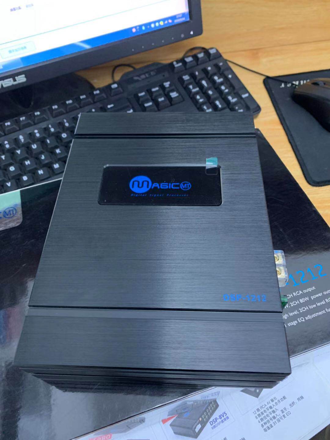 瑞士魔立方magic Mt帶12路功放 Dsp處理器dsp 1212汽車調音
