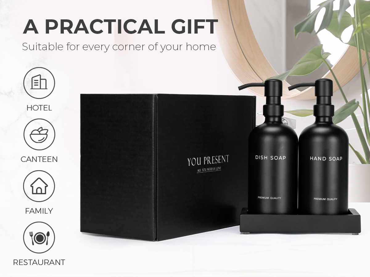 Luxury Glass Soap Dispenser with Smooth Press Pump - Taobao product photo 6
