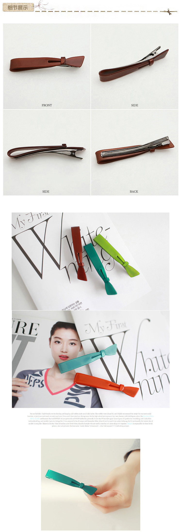 Accessoire coiffure en plexiglas - Ref 1200135 Image 38