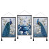 phòng khách ins Bắc Âu gió peacock treo vải đơn giản phiên bản theo chiều dọc của tường hộp mét tấm thảm treo trang trí tấm thảm hành lang phòng ngủ - Tapestry thảm treo tường phòng ngủ Tapestry