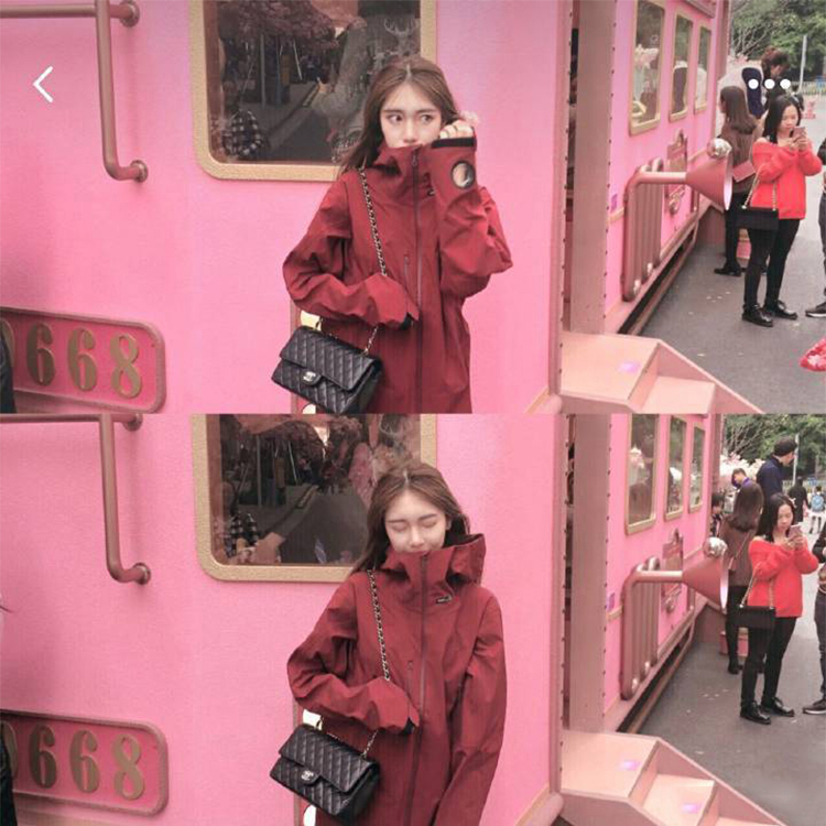 South Korea Spring Autumn New Submachine Clothing Women's Thin Subwind Clothes Jacket Loose Sport Casual Outdoor Three-in-one