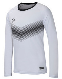 361 độ bóng đá T-Shirt thể thao vòng cổ dài t mùa thu lỏng đáy áo chạy thể dục nhanh khô dài tay áo áo thun adidas nam cổ tròn