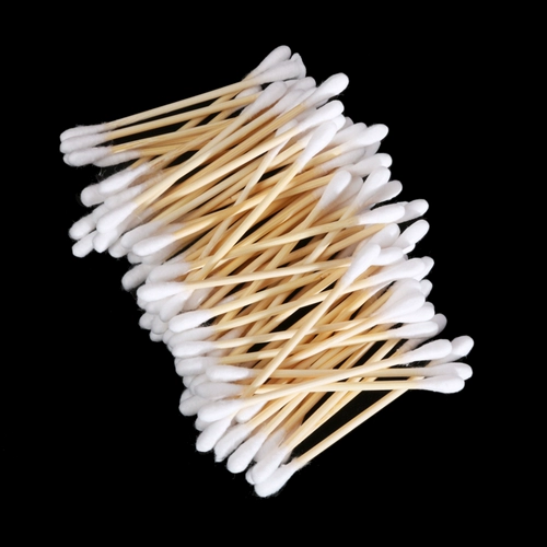 Бейсбольные двусторонние ватные палочки, антибактериальная ухочистка для ушей, хлопковые хлопковые салфетки, 1600 шт
