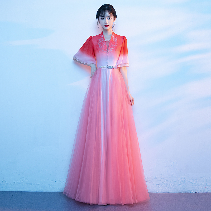 Adult Choir Performance Costumes, Female Conductor Recital Dresses, Long Skirts, Elegant Stage Competition Performance Costumes, Elegant Style Adult Choir Performance Costumes, Female Conductor Recital Dresses, Long Skirts, Elegant Stage Competition Performance Costumes, Elegant Style
