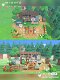 379 Animal Crossing Island Outdoor Design Outdoor Canteen Material 2.0 Furniture in the Animal Crossing Forest