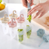Kem khuôn nhà tự chế đặt kem dễ thương Kem kem khuôn popsicle phim hoạt hình thương mại đông lạnh khuôn popsicle - Tự làm khuôn nướng khuôn bánh nhúng Tự làm khuôn nướng