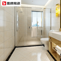 Eagle brand ceramic glazed tiles bathroom wall tiles bathroom tiles kitchen wear-resistant glaze tiles porcelain Jade Jade