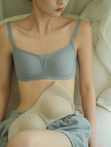 Jelly bars bra sports underwear summer thin bra female bra gather anti-dropping without trace bra