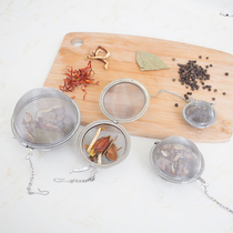 Creative kitchen mesh stainless steel seasoning ball seasoning ball package marinated ball soup ball stew meat seasoning ball tea ball