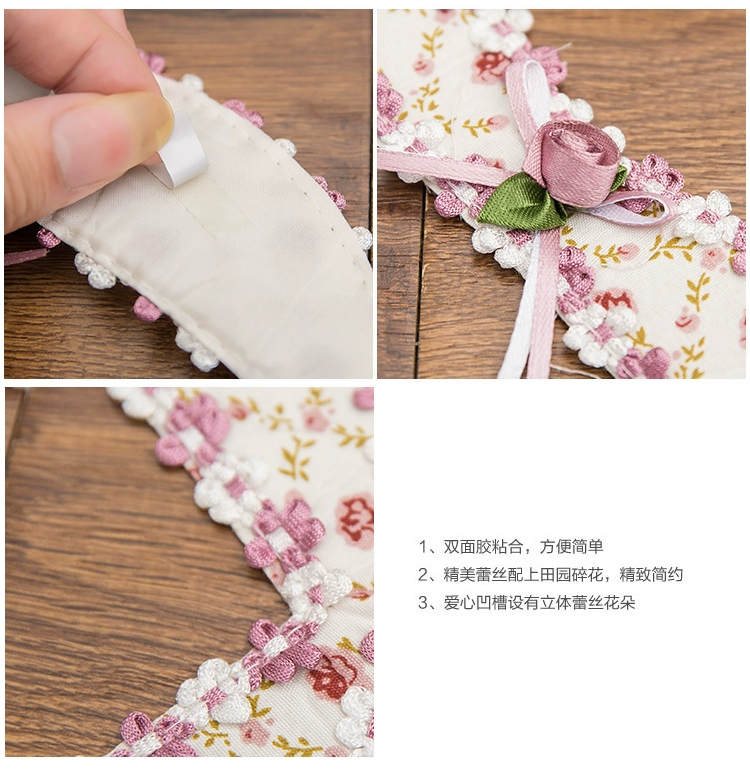 Youzhiju Công tắc vải dán ren công tắc bảo vệ bụi che sáng tạo ổ cắm trang trí tường dán công tắc