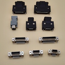 High density connector servo motor connector Mitsubishi Delta Sanyo Yaskawa Fuji motor encoder connector
