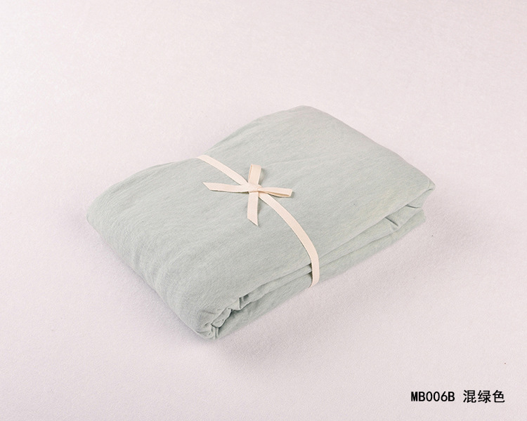 Giường một mảnh nệm bông cotton trải giường 1,5 m Trải giường Simmons trượt 1,8mx2.0m - Trang bị Covers Ga chun và ga phủ