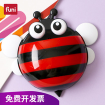 Small Bee Magnetic White Board Pen Containing Box Creativity Cute Kindergarten Hanging Decoration Pen Holder Air Conditioning Remote Control