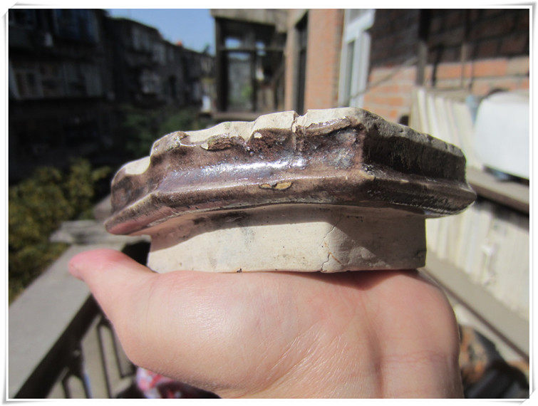 (Carefree Fairy) Mindai Medium Term Three-color Base Porcelain Sheet Specimen to Not Old Bag Withdrawal