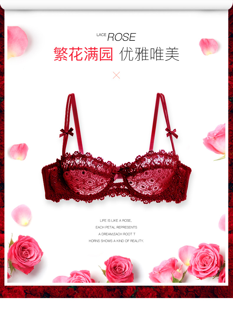 Cô gái Vẻ Đẹp Nhà Áo Ngực Trong Suốt Đặt Đồ Lót của Phụ Nữ Siêu Mỏng Cup Sexy Ren Wedding Thêu Áo Ngực Kích Thước Lớn Vú Lớn