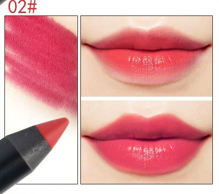 Lip Pencil lip liner chính hãng không thấm nước kéo dài không đánh dấu miễn phí bài tự động màu nude người mới bắt đầu vẽ son môi bút chì chì kẻ môi morphe