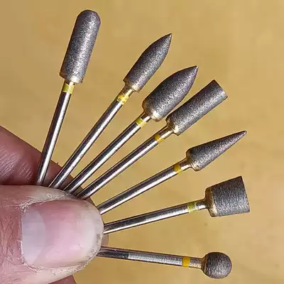 600 mesh bronze sintered diamond grinding head full Emery grinding Rod Jade Jade Jade jade jewelry porcelain alloy fine grinding