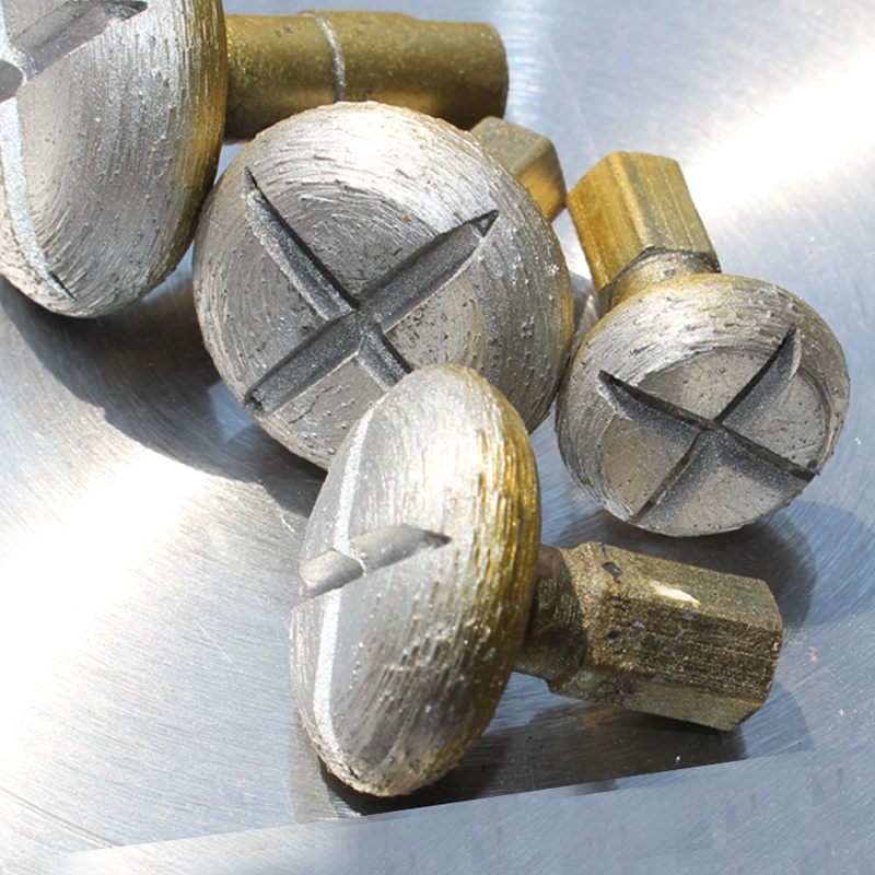 Sintering diamond gong drum-type grinding wheel mill with opening clear bottom grinding head full sand stone marble polished engraving
