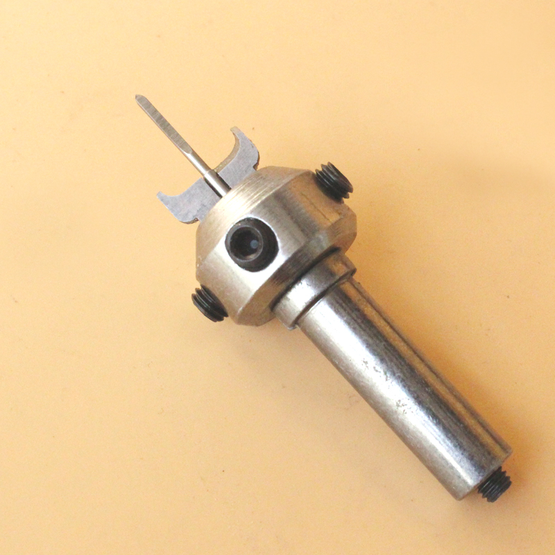 Woodworking bead spacer knife Hand string Buddha bead tool High-speed mesh two-piece desktop drilling machine with bead spacer knife wafer knife material saving