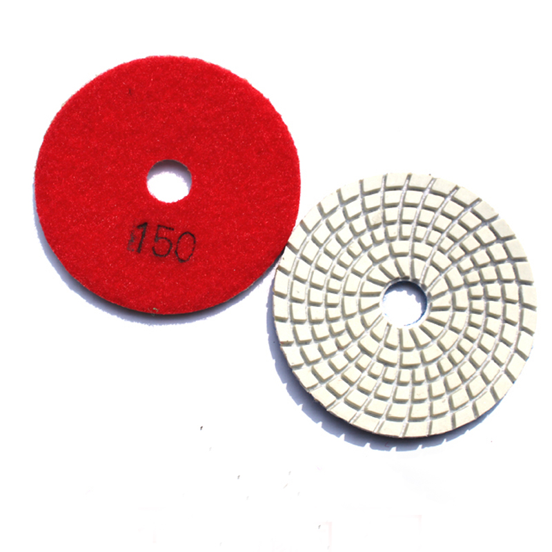 Diamond soft mill sheet Self-adhesive water grinding disc with water use stone marble glass ceramic floor tile polished polished