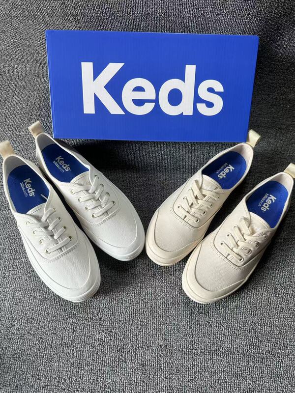 Keds Canvas Shoes White Flesh Pink New Style Women's Autumn Korean Version Versatile Student Harajuku Style Solid Color Sneakers Keds Canvas Shoes White Flesh Pink New Style Women's Autumn Korean Version Versatile Student Harajuku Style Solid Color Sneakers