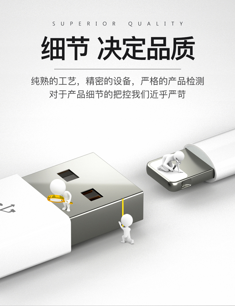 古尚古  苹果高品质数据线 1米*2条 图2