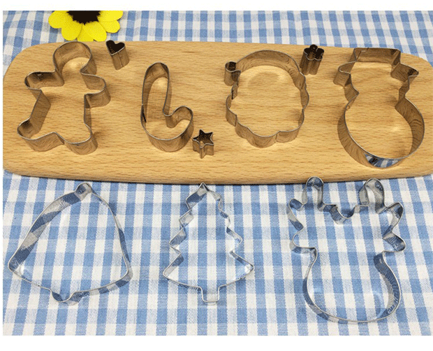 Tailang Shi Thép không gỉ Taro Khuôn Hoạt hình Động vật DIY Khuôn Bánh quy Cắt Khuôn Hướng dẫn sử dụng Khuôn và Rau khuôn làm bánh bao